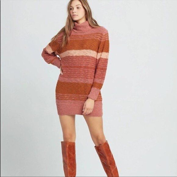 L*Space Womens SIZE Large JETSETTER Sweater Dress - Picture 1 of 12